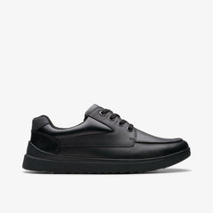 Keelan Flare Youth Black Leather | Clarks Sale - Kids