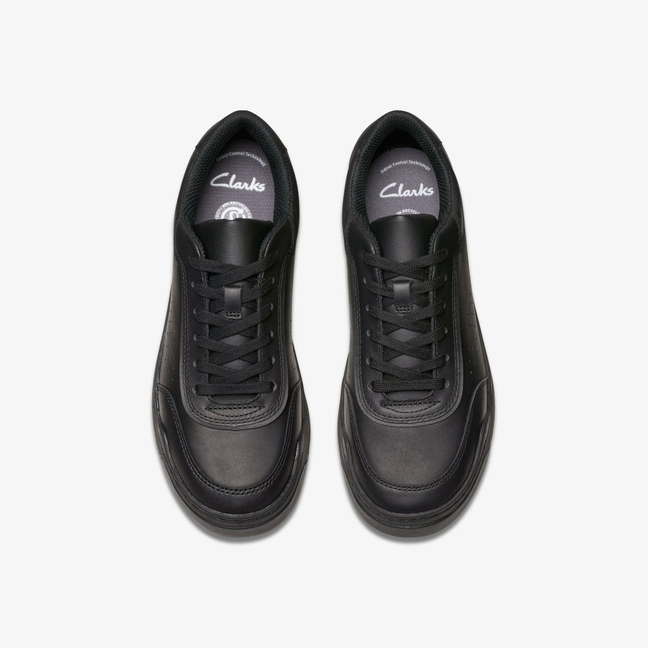 Urban Solo Older Black Leather | Clarks discount - Kids