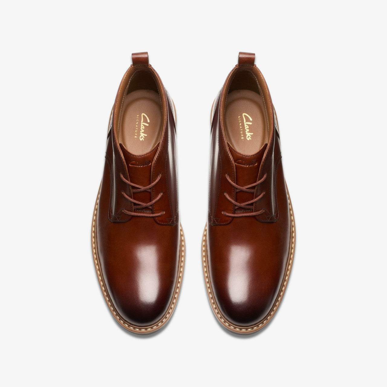 Aldwin Chukka Mid Tan Leather | Clarks discount - Men