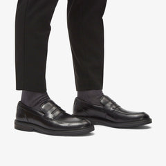 Aldwin Step Loafer Black Leather | Clarks on Sale - Men
