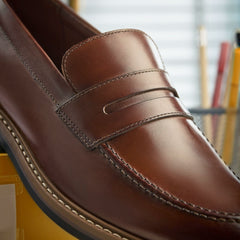 Aldwin Step Loafer Mid Tan Leather | Clarks online - Men