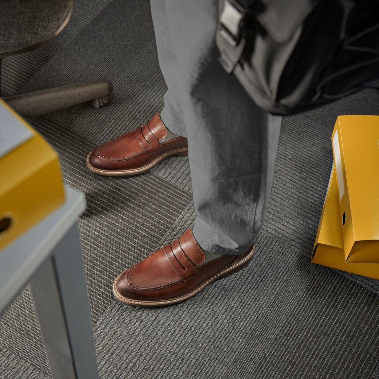 Aldwin Step Loafer Mid Tan Leather | Clarks online - Men