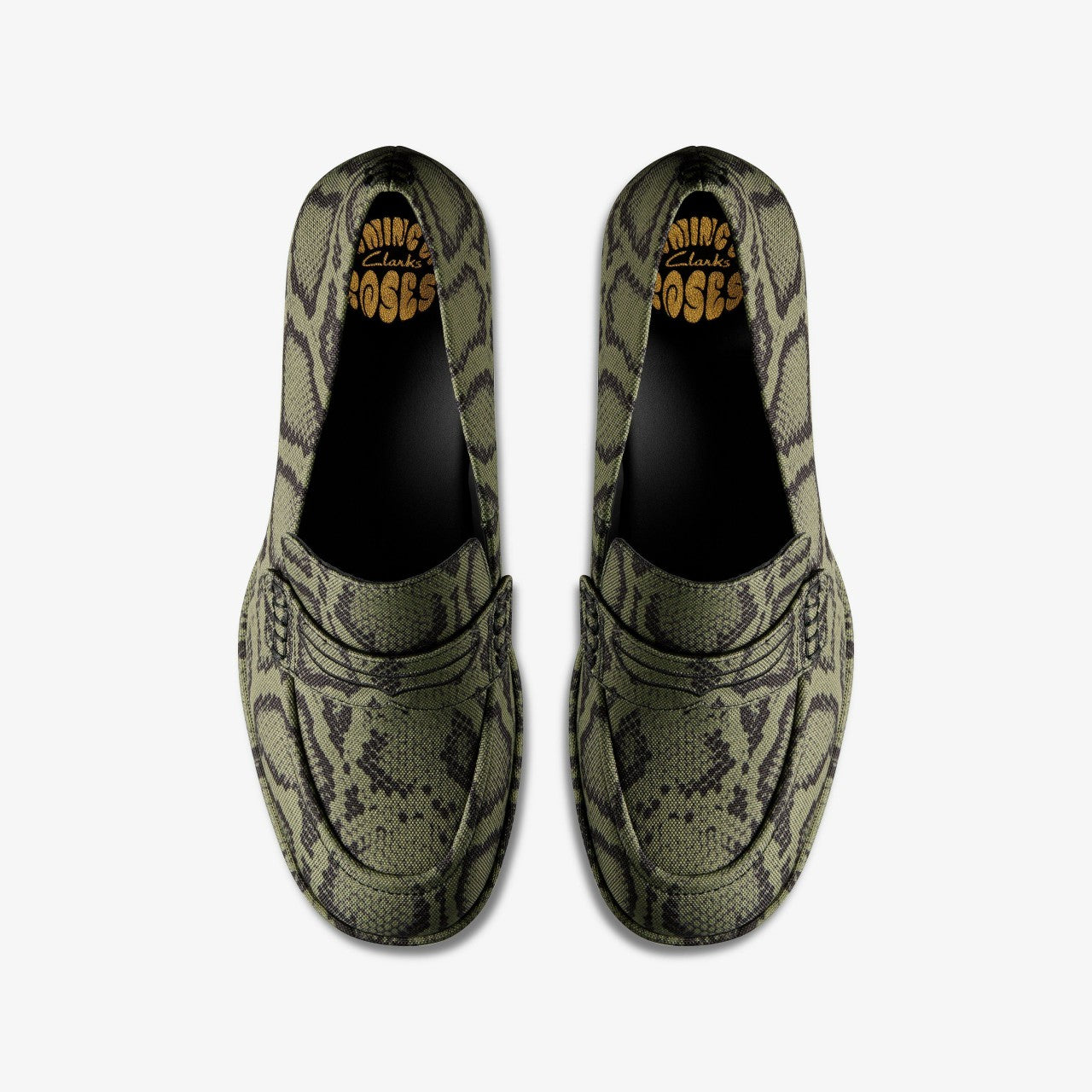 Martine Rose Loafer 2 Green Textile | Clarks Sale - Women