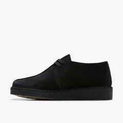 Desert Trek Black Suede | Clarks outlet - Women