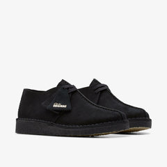 Desert Trek Black Suede | Clarks outlet - Women