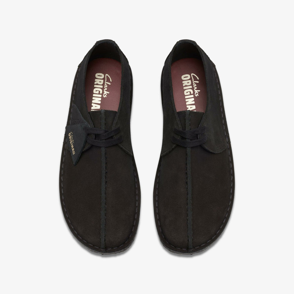 Desert Trek Black Suede | Clarks Sale - Men