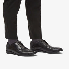 Brandon Limit Brogue Black Leather | Clarks outlet - Men