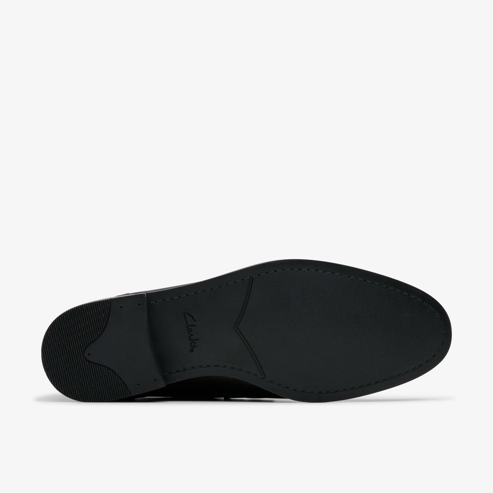 Brandon Step Loafer Black Leather | Clarks on Sale - Men