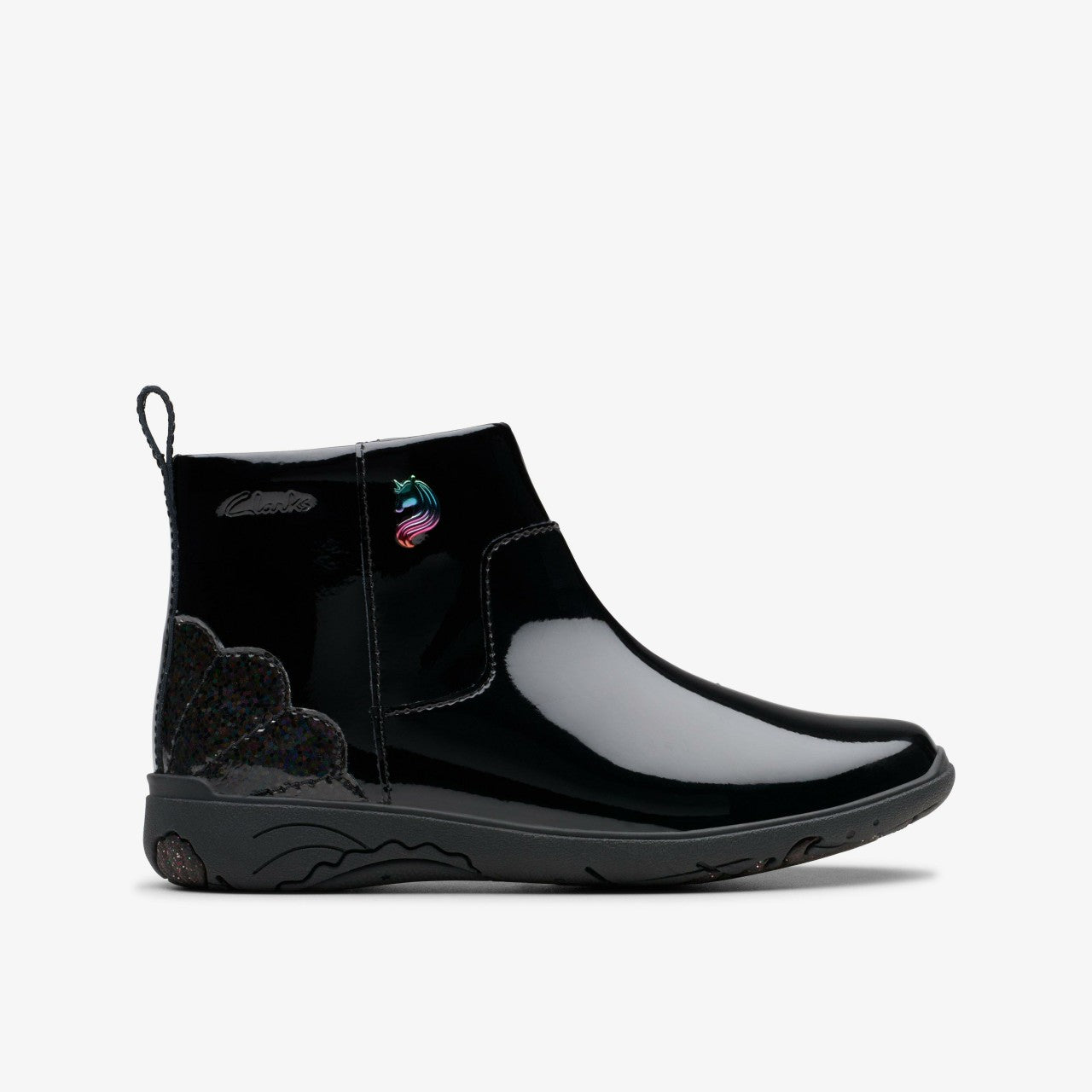 Relda Glow Kid Black | Clarks discount - Kids