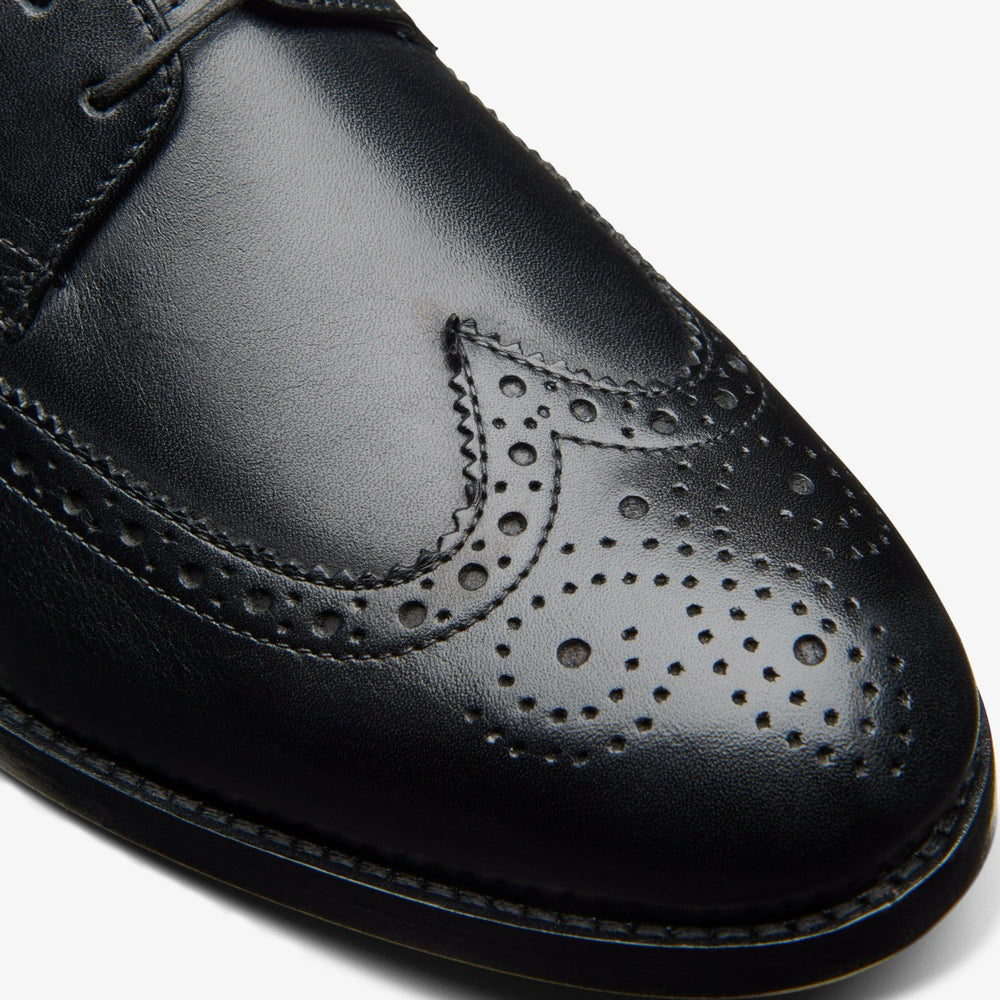 Craft James Tip Brogue Black Leather | Clarks on Sale - Men
