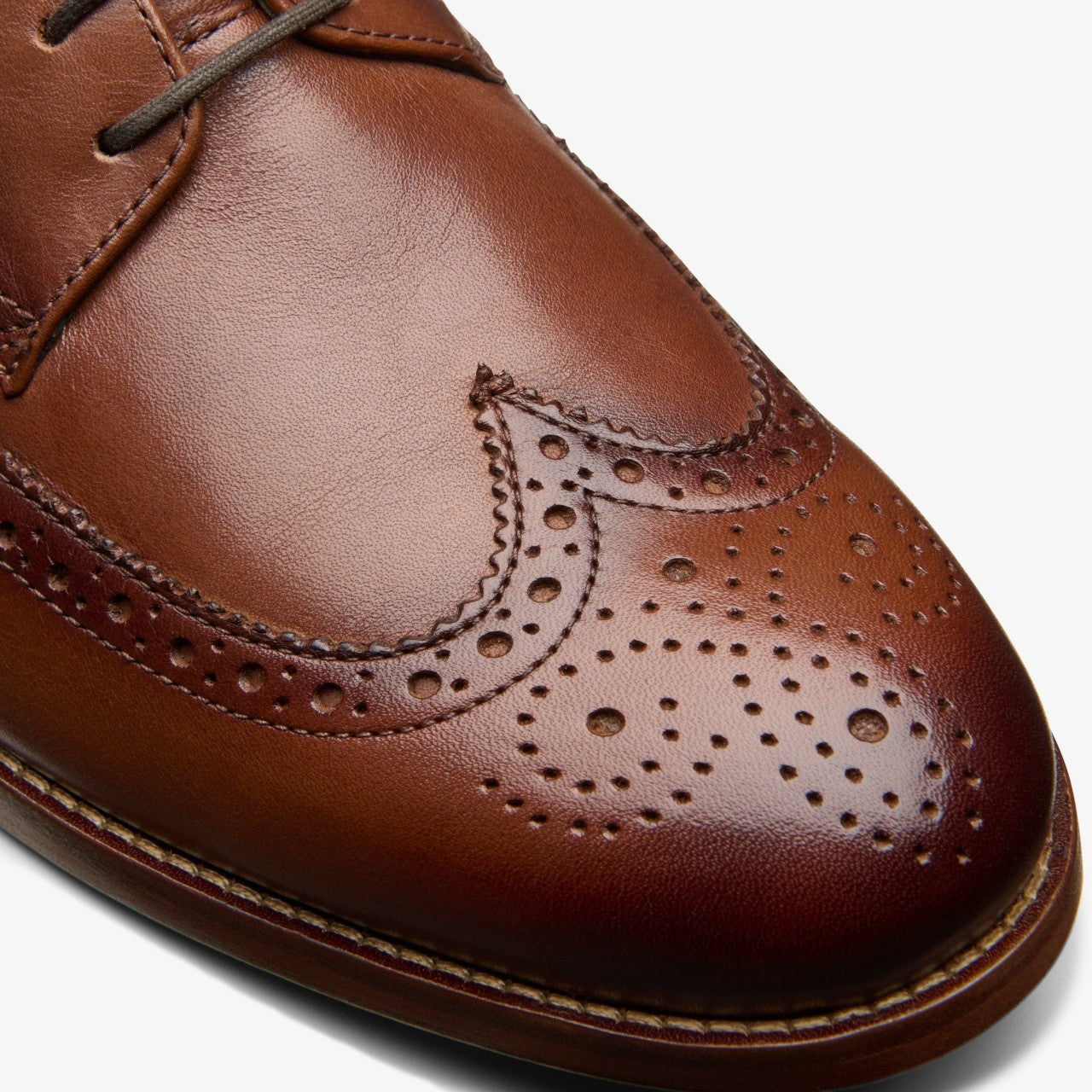 Craft James Tip Brogue Mid Tan Leather | Clarks online - Men