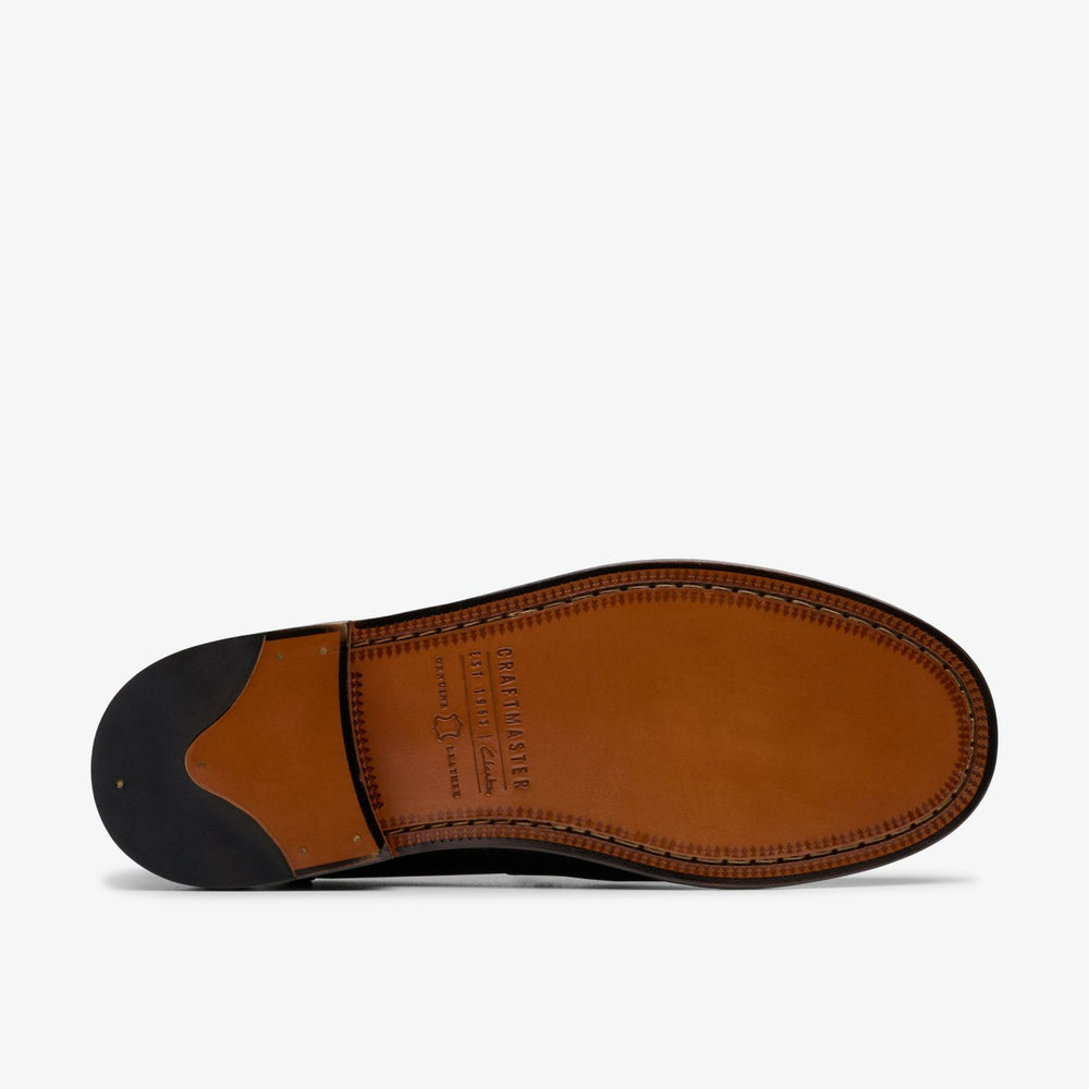 Craft James Lo Loafer Black Leather | Clarks for sale - Men