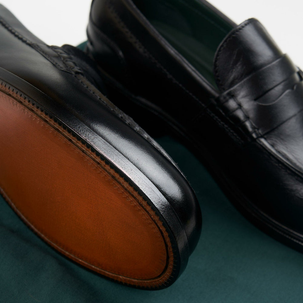 Craft James Lo Loafer Black Leather | Clarks for sale - Men