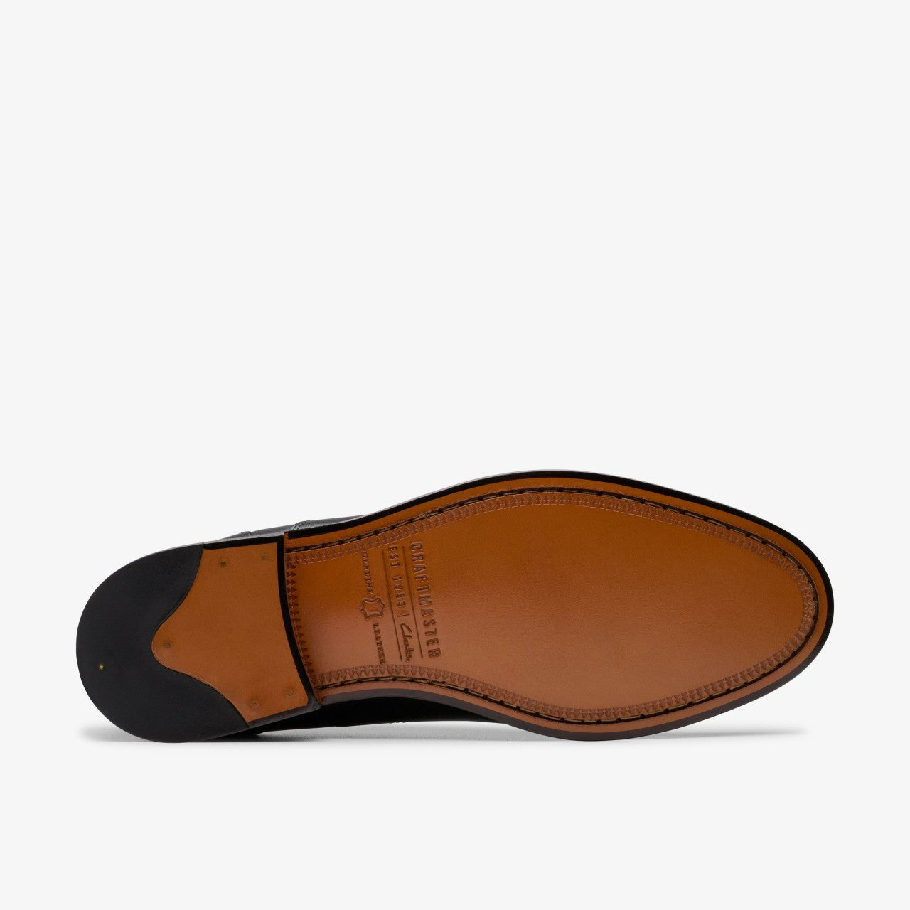 Craft James Cap Black Leather | Clarks Sale - Men