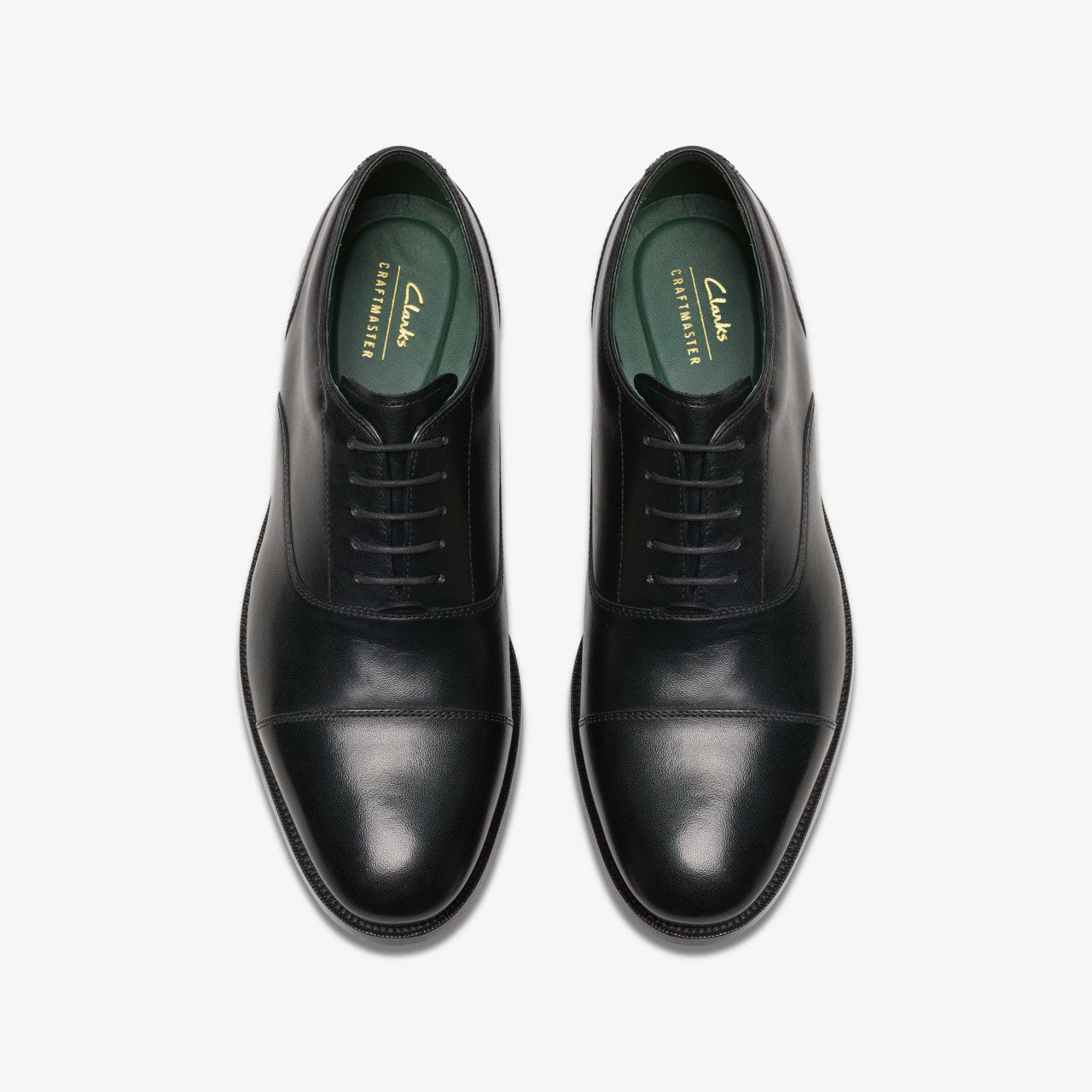Craft James Cap Black Leather | Clarks Sale - Men