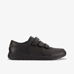 Daze Step 2 Youth Black Leather | Clarks discount - Kids