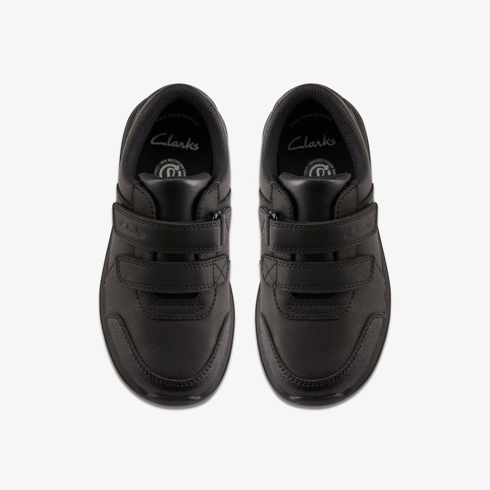 Daze Step 2 Kid Black Leather | Clarks outlet - Kids
