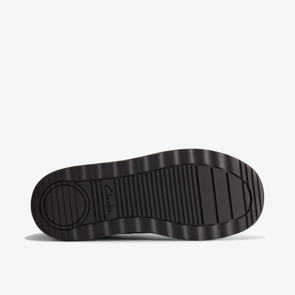 Daze Loop 2 Youth Black Leather | Clarks Sale - Kids