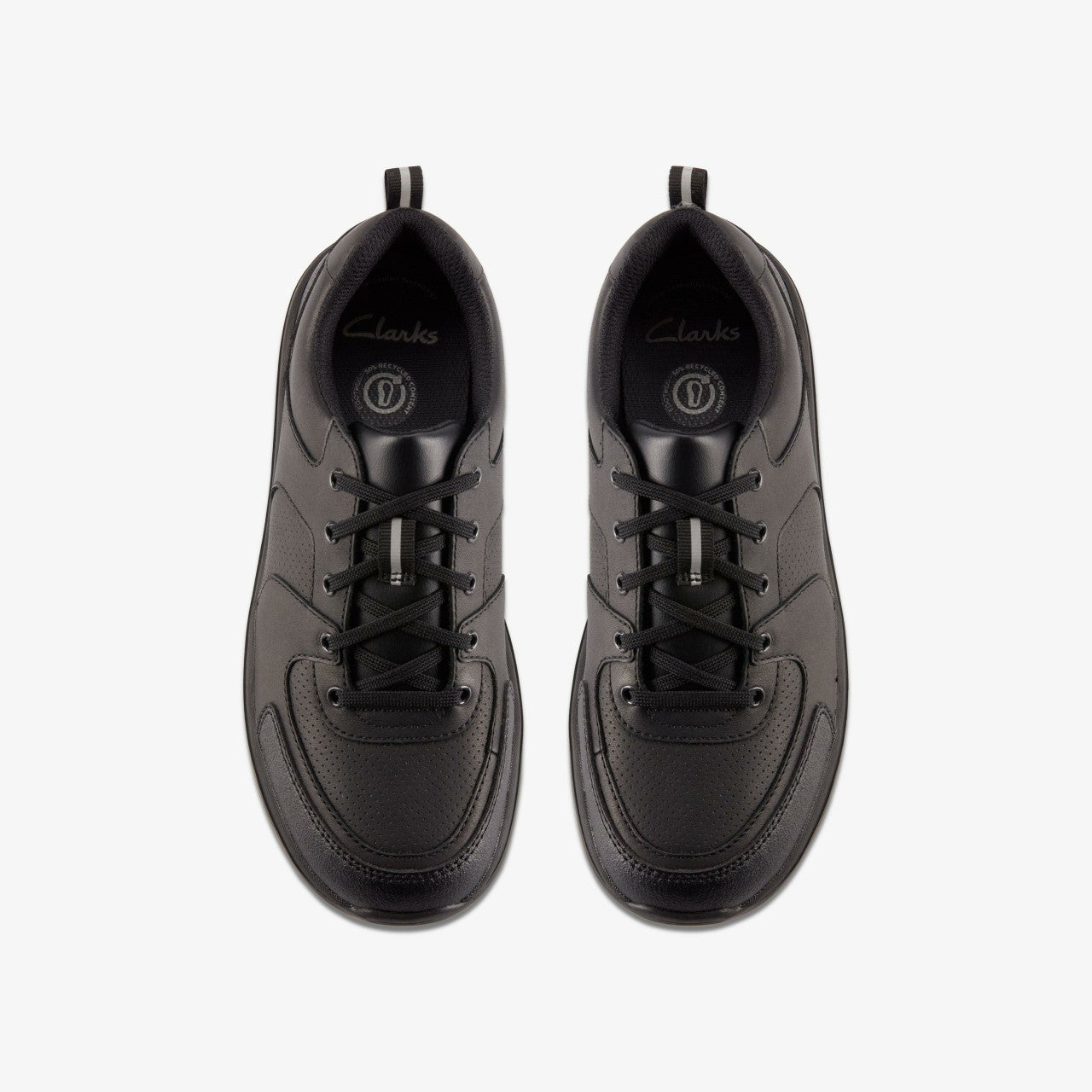 Daze Loop 2 Youth Black Leather | Clarks Sale - Kids
