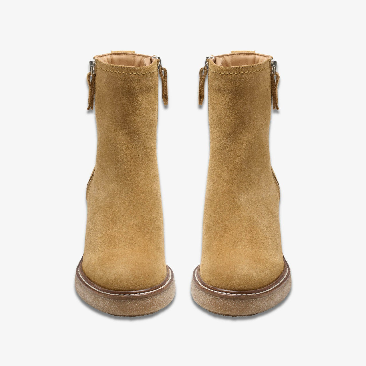 Cassiano Zip Ankle Boot Light Tan Suede | Clarks on Sale - Women