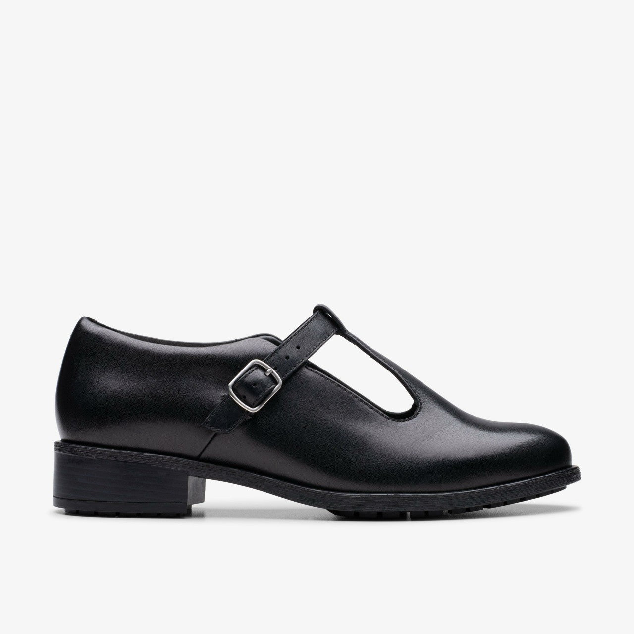 Havisham Bar Black Leather | Clarks outlet - Women