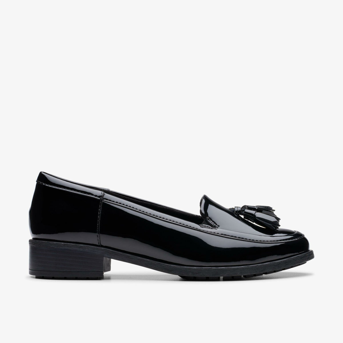 Havisham Edge Loafer Black Patent | Clarks for sale - Women