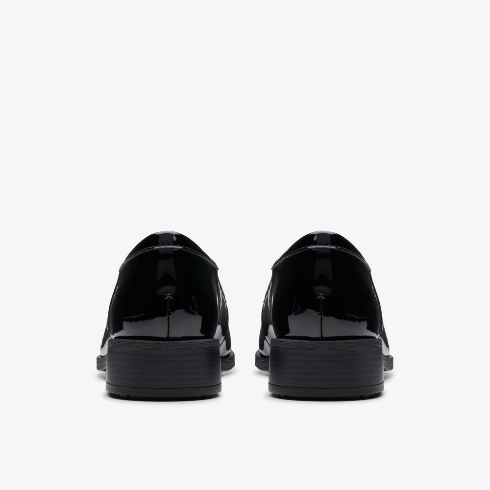 Havisham Edge Loafer Black Patent | Clarks for sale - Women