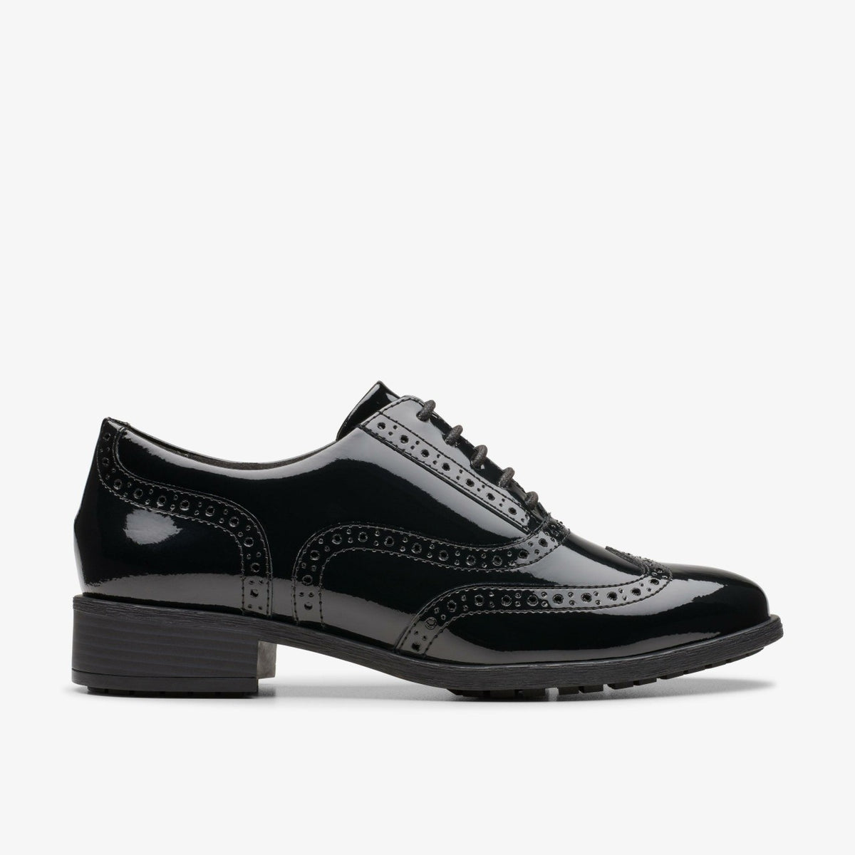 Havisham Oak Black Patent | Clarks discount - Women