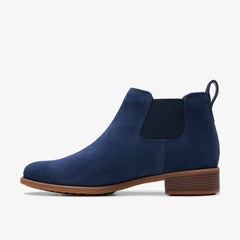Havisham Top Ankle Boot Navy Suede | Clarks Sale - Women