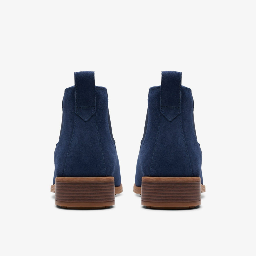 Havisham Top Ankle Boot Navy Suede | Clarks Sale - Women