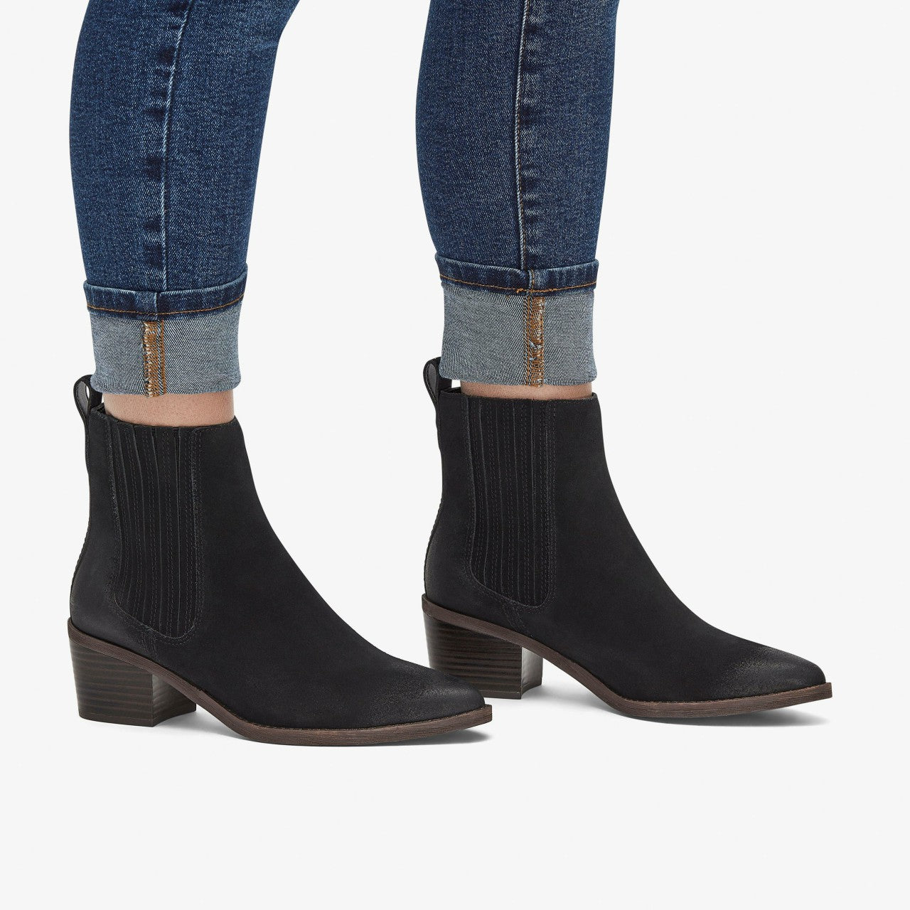 Morzine Top Ankle Boot Black Suede | Clarks discount - Women