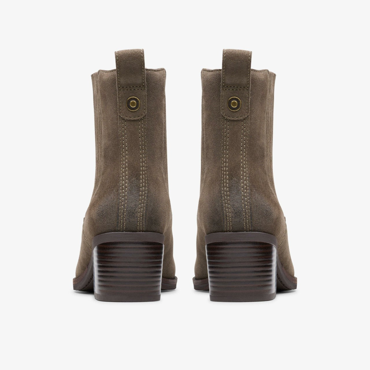 Morzine Top Ankle Boot Mole Grey Suede | Clarks for sale - Women