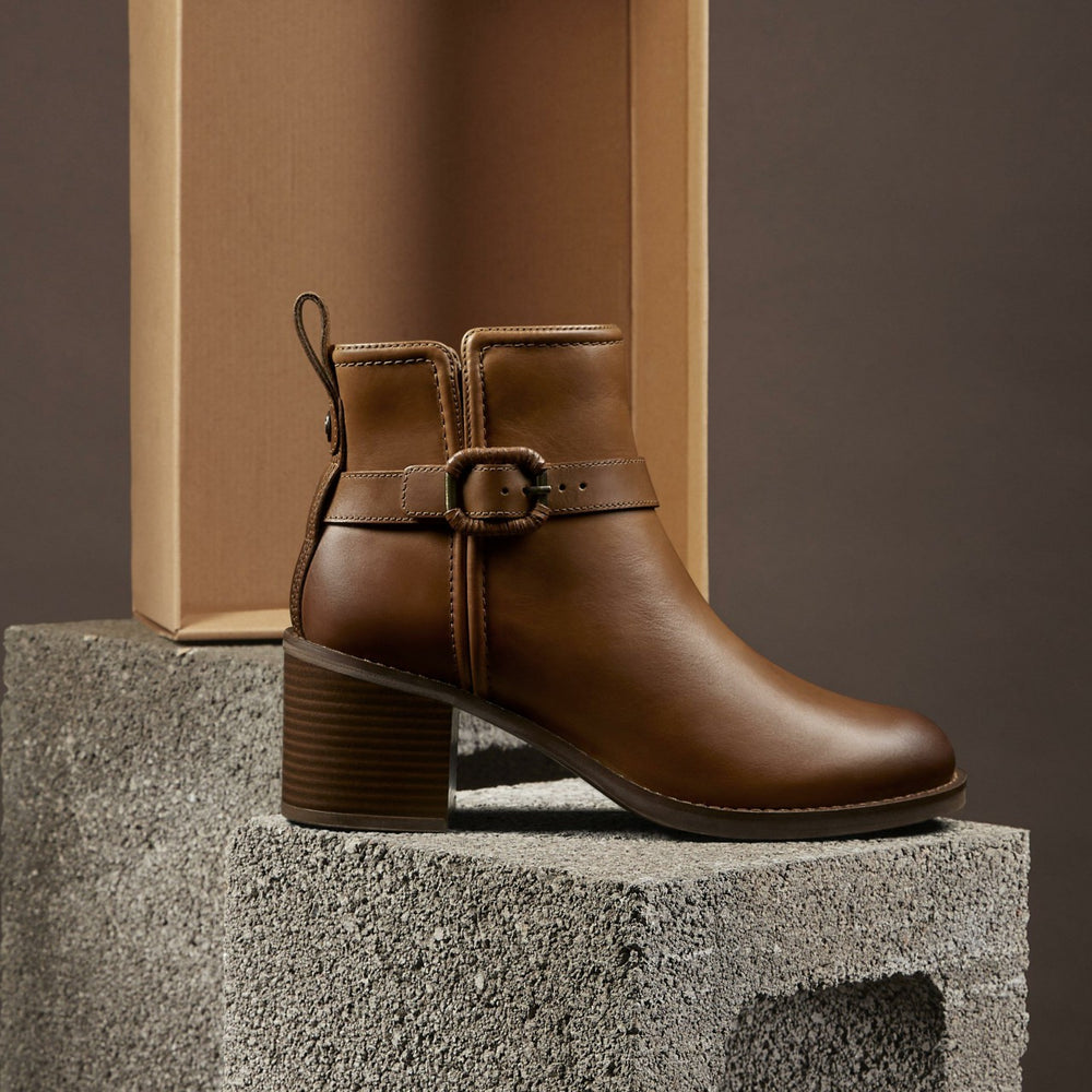 Chamberly Trim Mid Tan Leather | Clarks online - Women