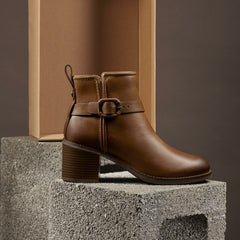 Chamberly Trim Mid Tan Leather | Clarks online - Women