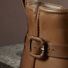 Chamberly Trim Mid Tan Leather | Clarks online - Women
