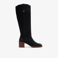 Chamberly Up Black Suede | Clarks online - Women