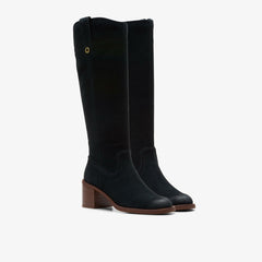 Chamberly Up Black Suede | Clarks online - Women