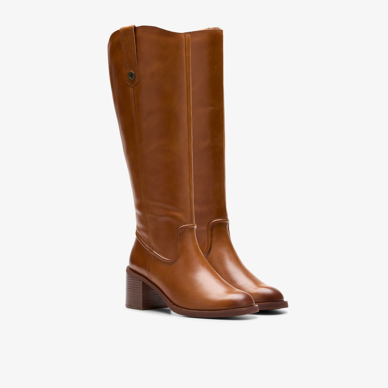 Chamberly Up Mid Tan Leather | Clarks discount - Women