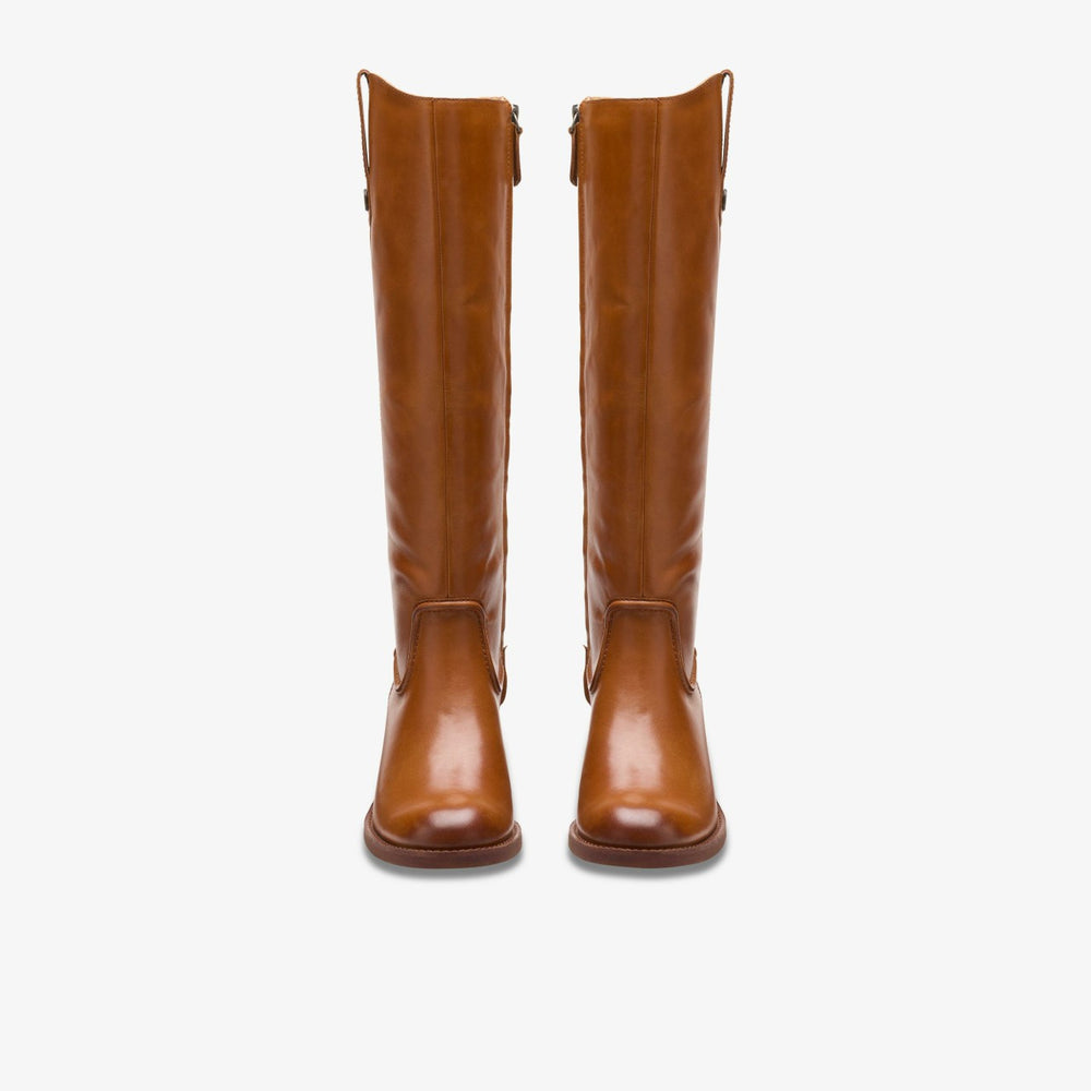 Chamberly Up Mid Tan Leather | Clarks discount - Women