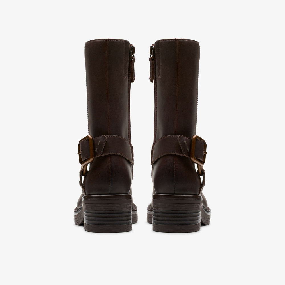 Rebelle Up Walnut Leather | Clarks on Sale - Women