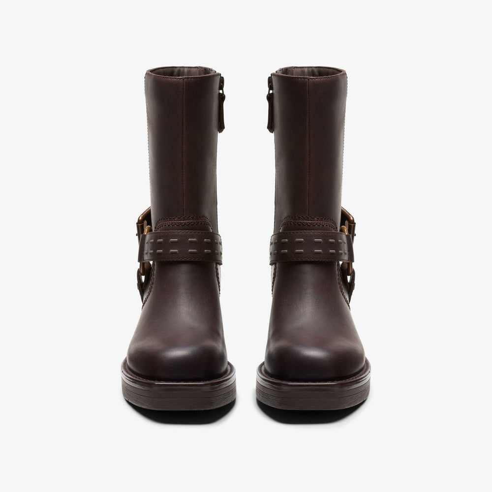 Rebelle Up Walnut Leather | Clarks on Sale - Women