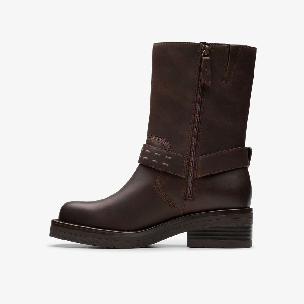 Rebelle Up Walnut Leather | Clarks on Sale - Women