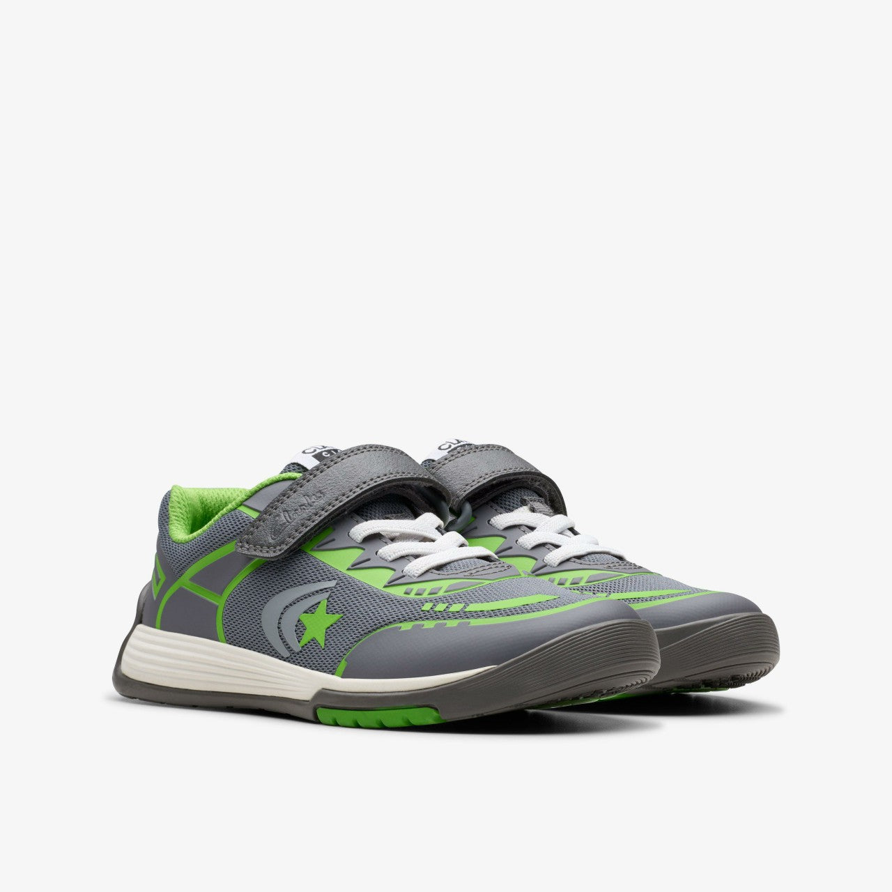 Cica Star Flex Kid Grey / Green | Clarks online - Kids