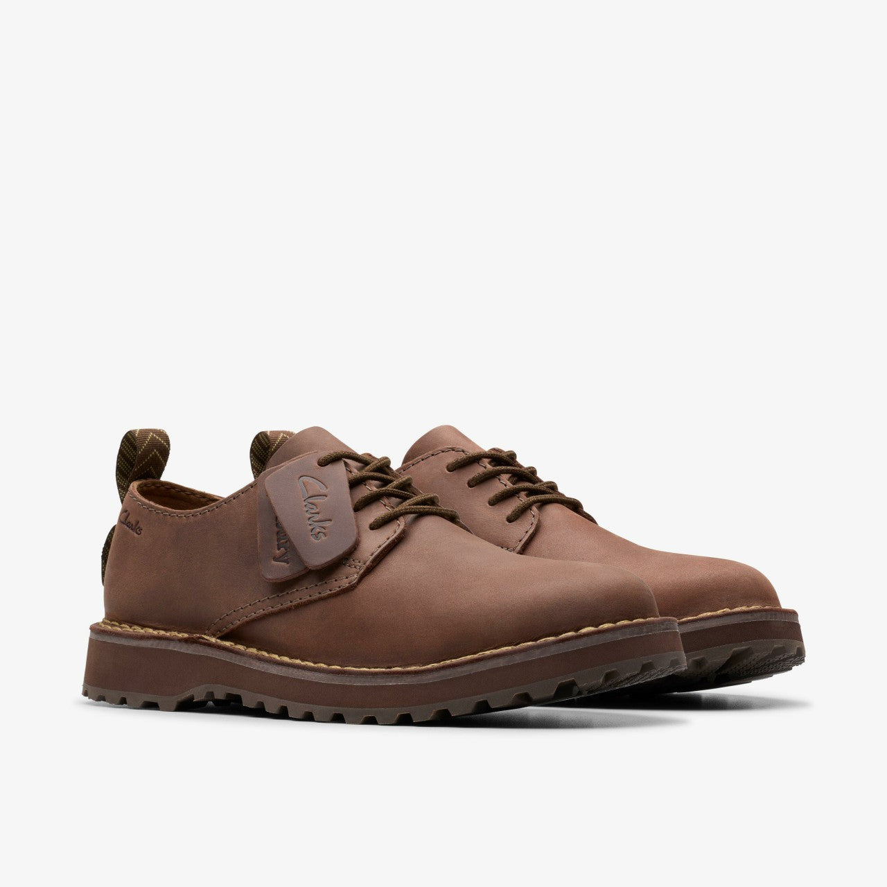 Solsbury Lace Dark Brown Leather | Clarks Sale - Men
