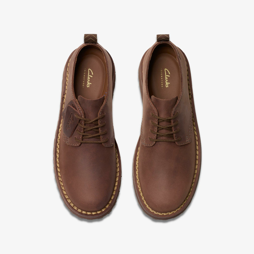 Solsbury Lace Dark Brown Leather | Clarks Sale - Men