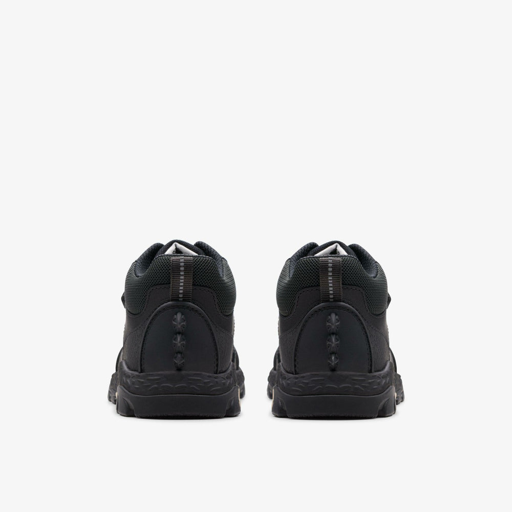 Steggy 2 Glow Kid Black Leather | Clarks discount - Kids