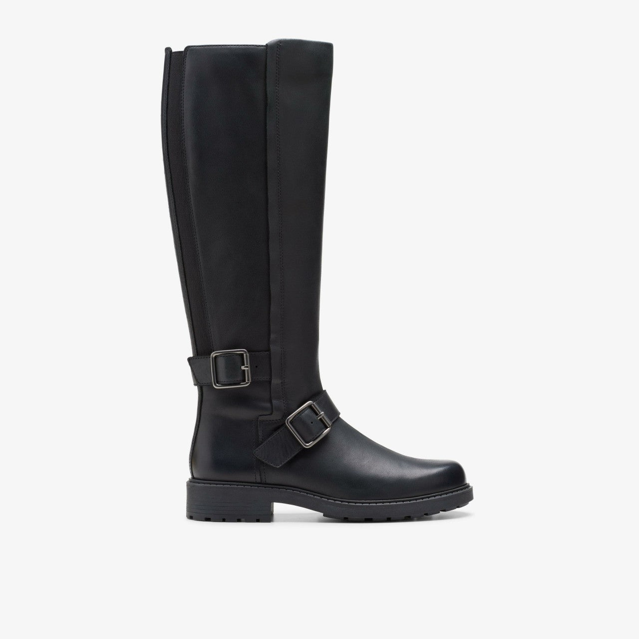 Orinoco2 Tall Black Leather | Clarks on Sale - Women