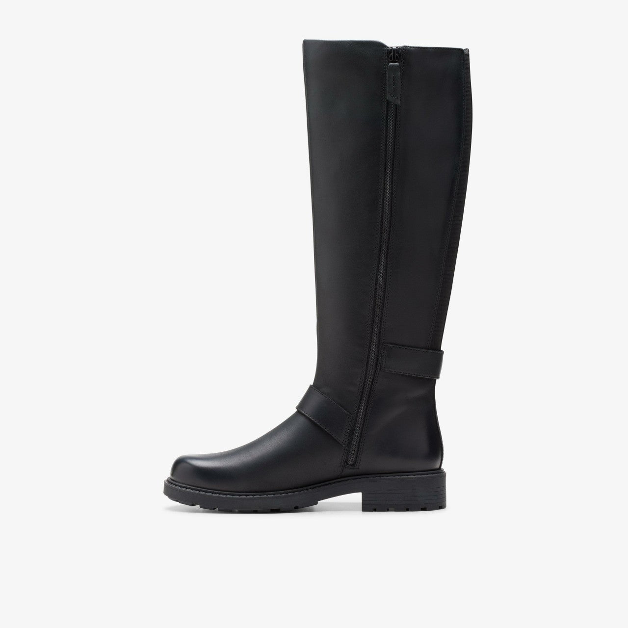 Orinoco2 Tall Black Leather | Clarks on Sale - Women