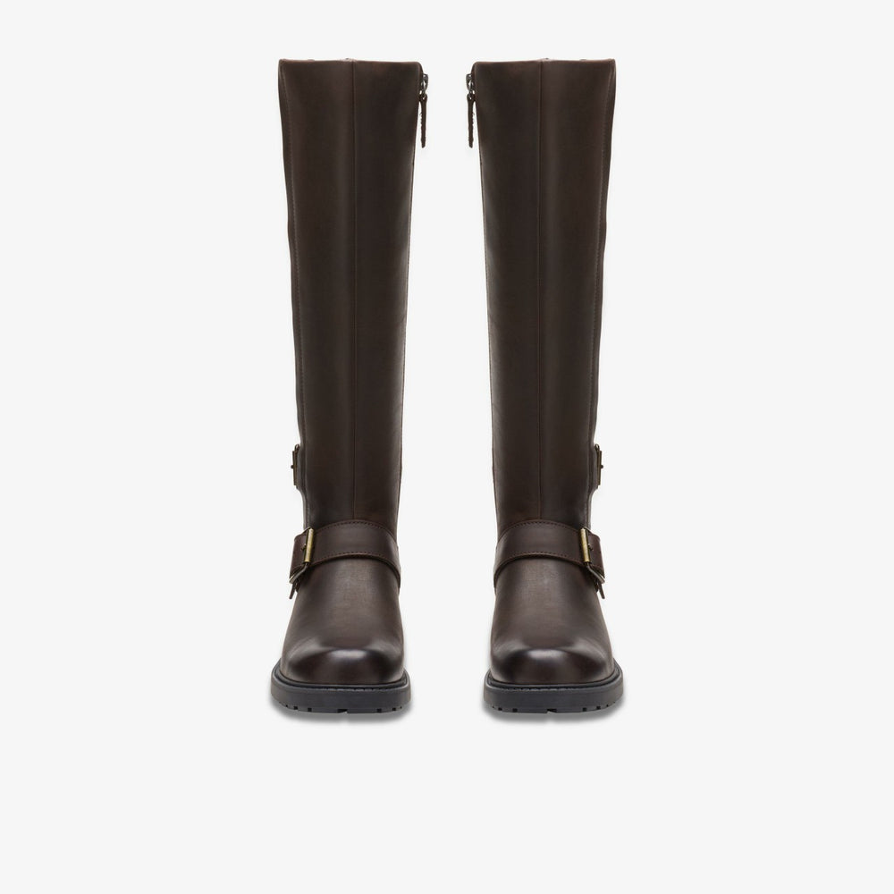 Orinoco 2 Tall Dark Brown Leather | Clarks discount - Women