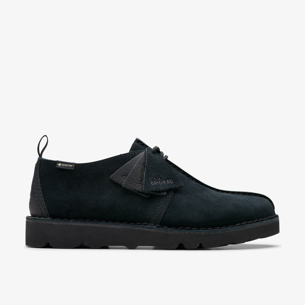 Desert Trek GORE-TEX Black Suede | Clarks outlet - Men